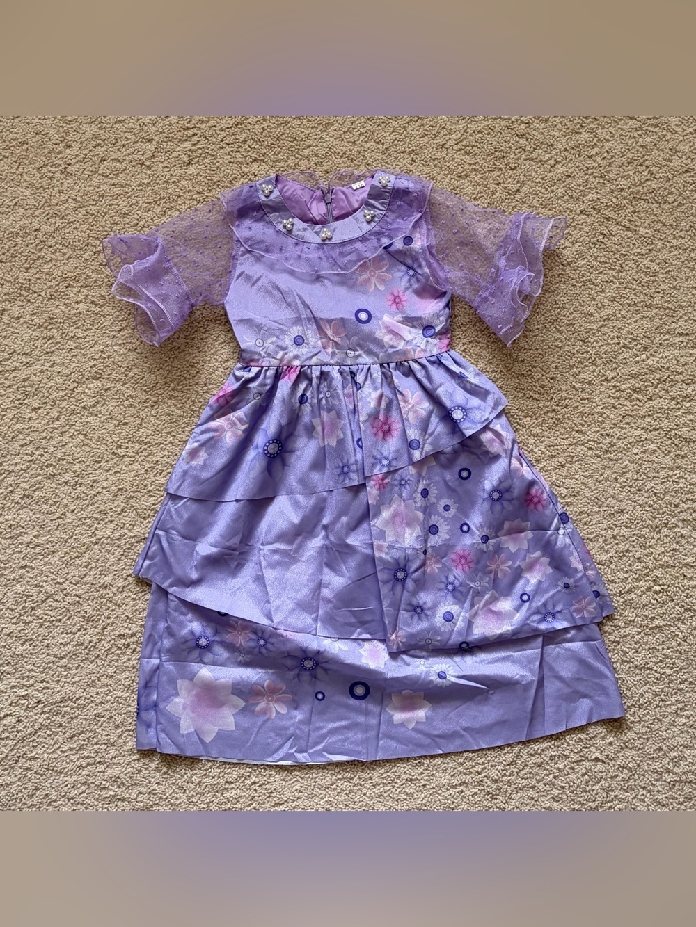 Disney Encanto Isabela Kids Costume Dress Size 110